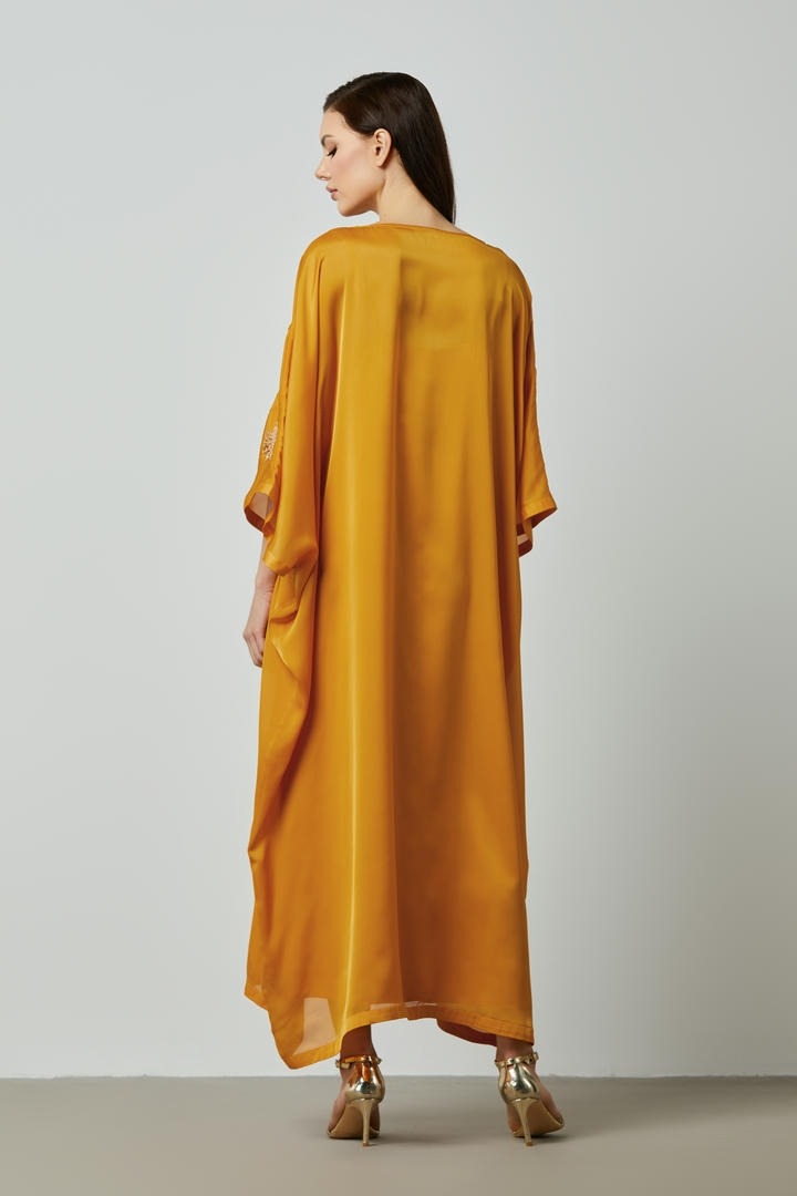 Wavy sleeves kaftan