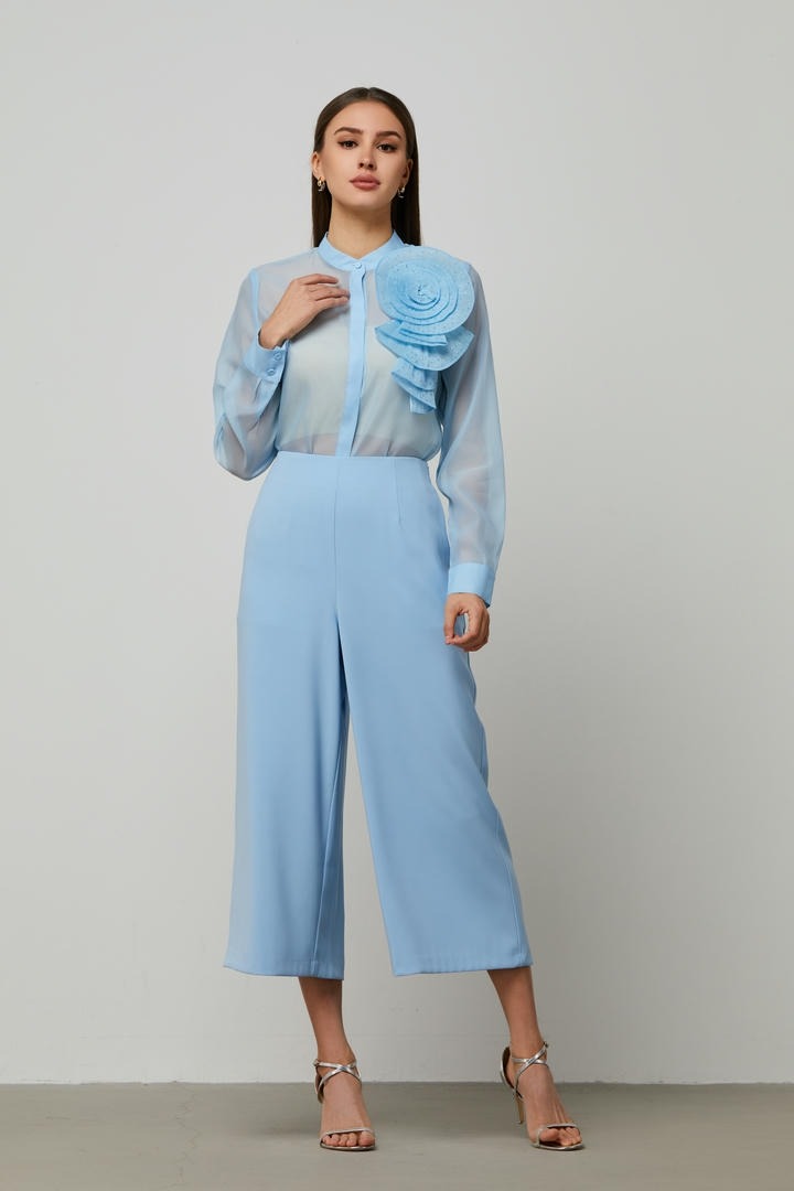 high waist culotte pants