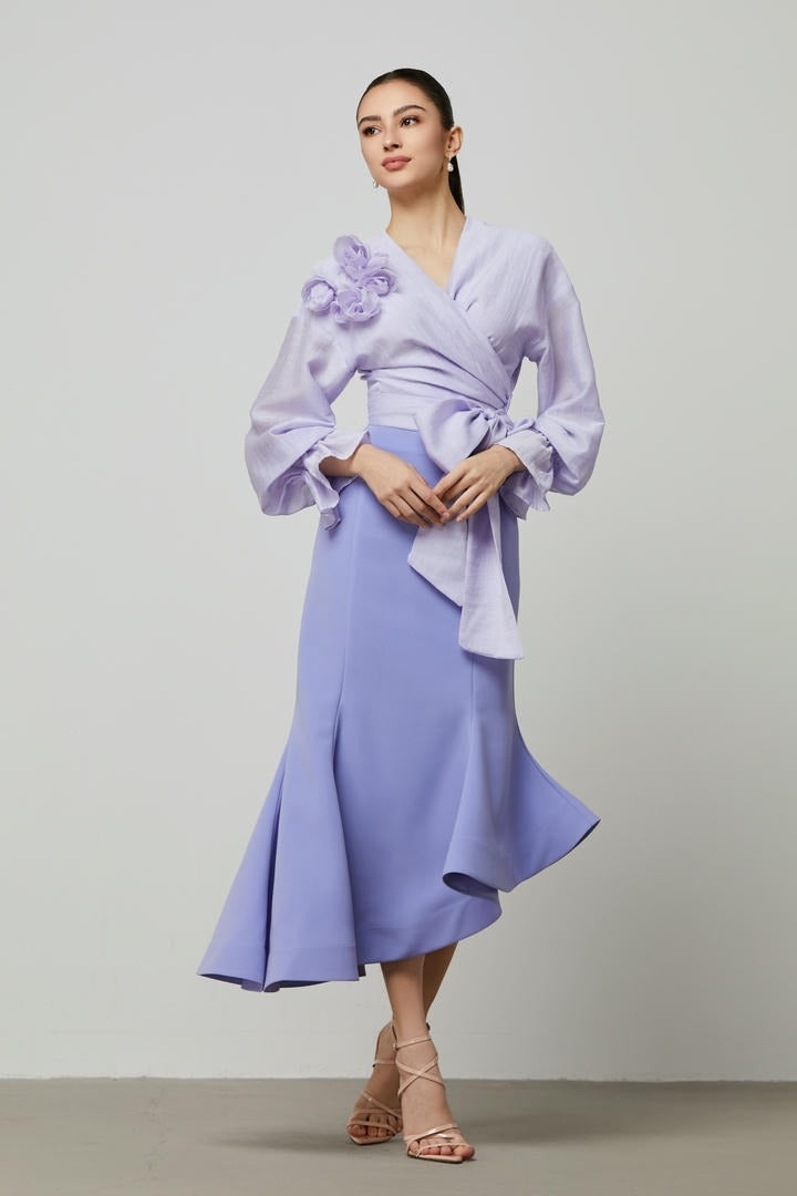 Violet Midi Skirt