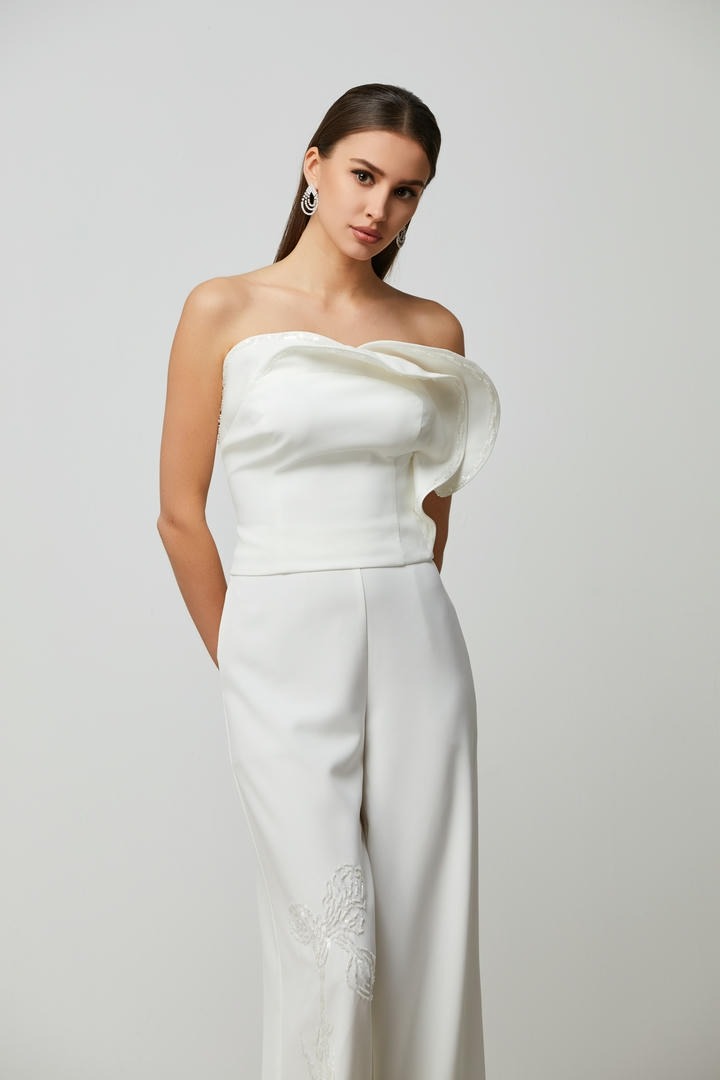 statement neckline top