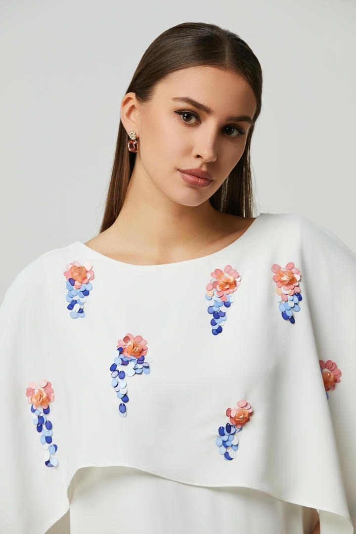 embellished cape modern Kaftan