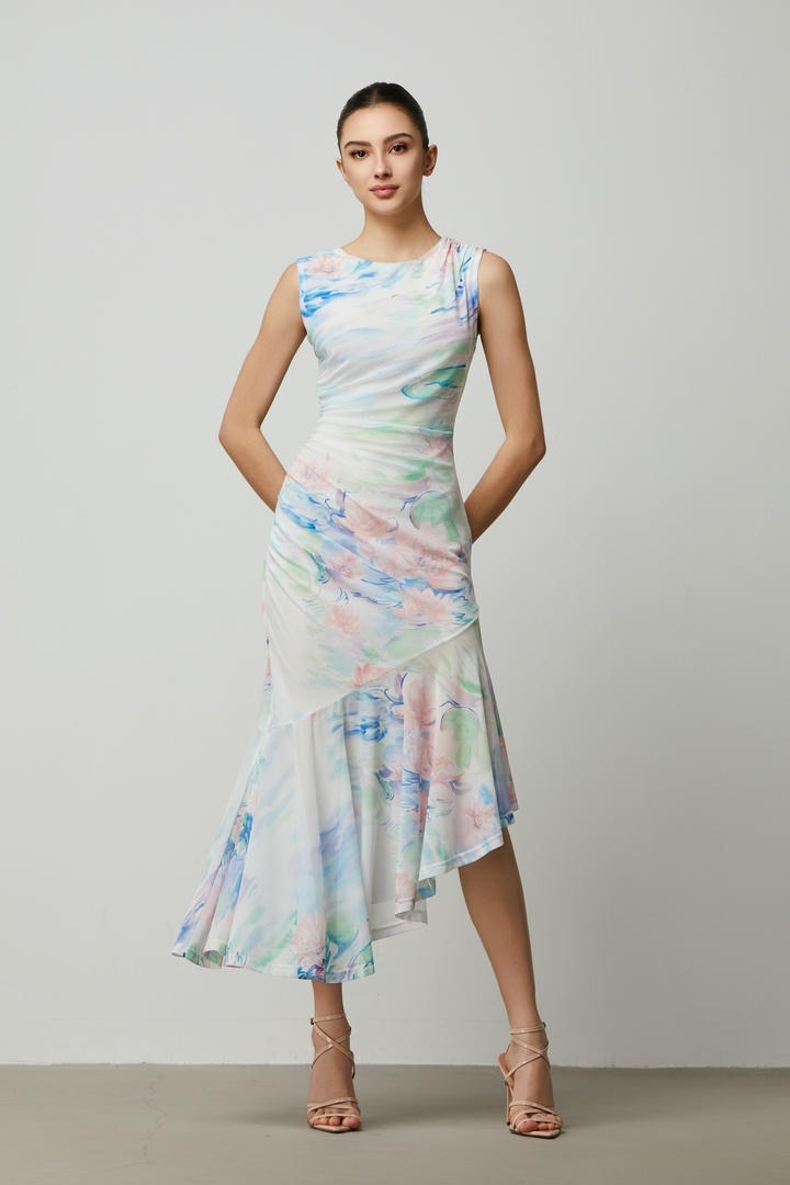 Flora jersey Dress