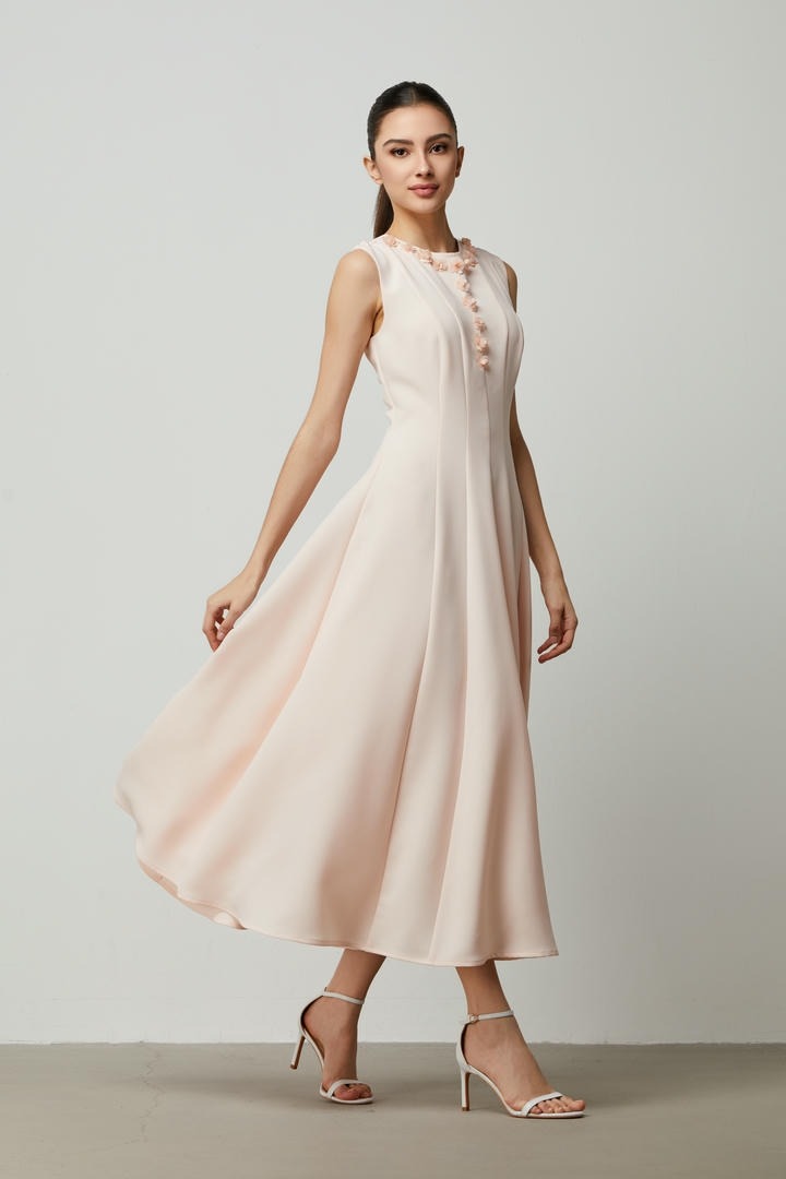 Floral Embroidery dress