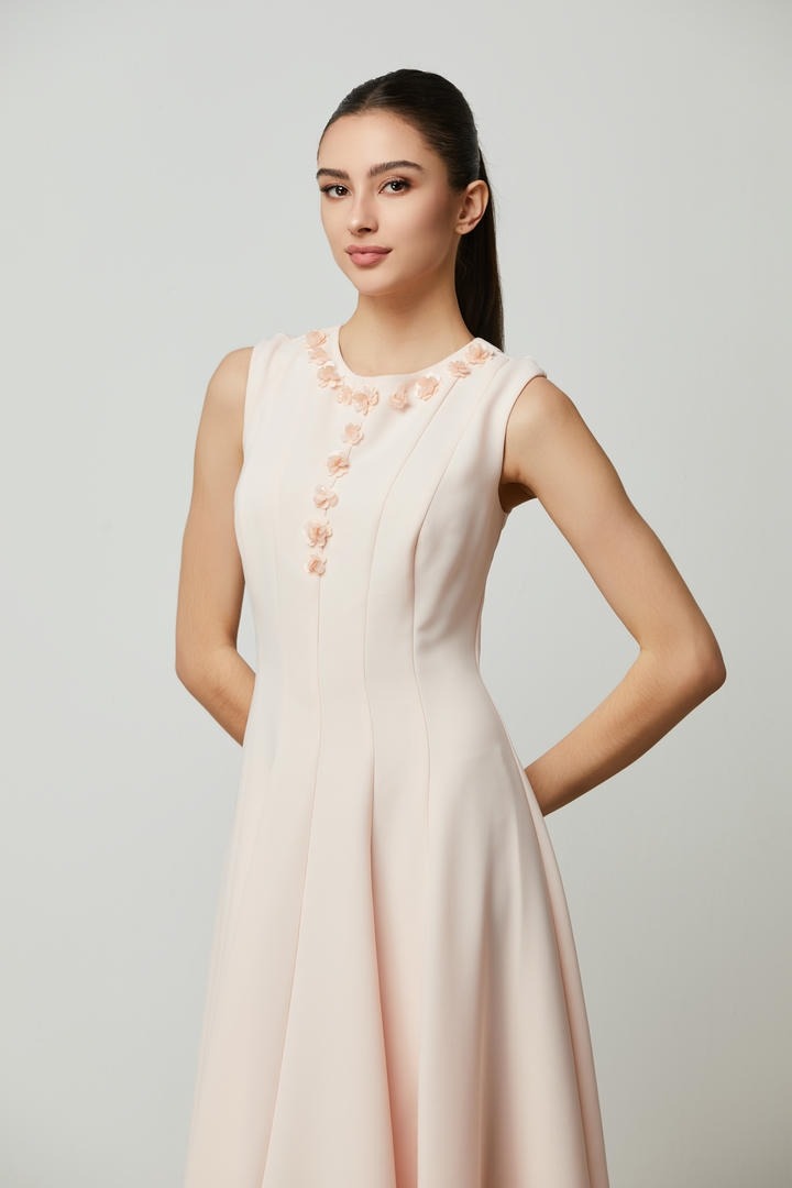 Floral Embroidery dress