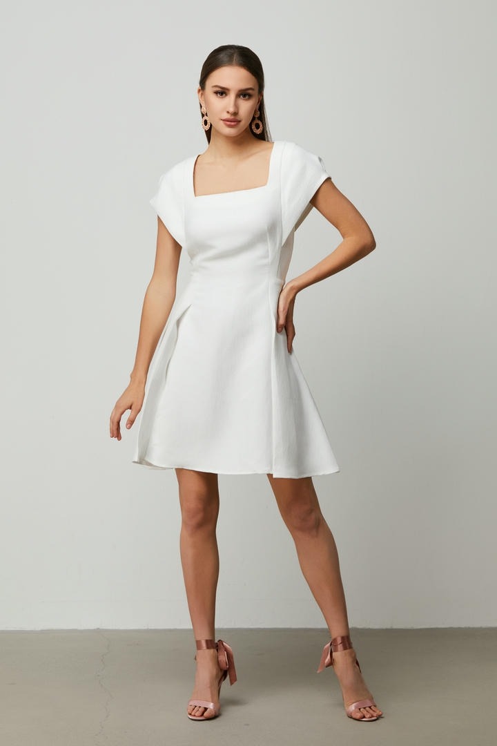 A-line mini dress