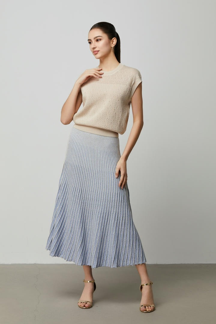 Cutout Knit Top