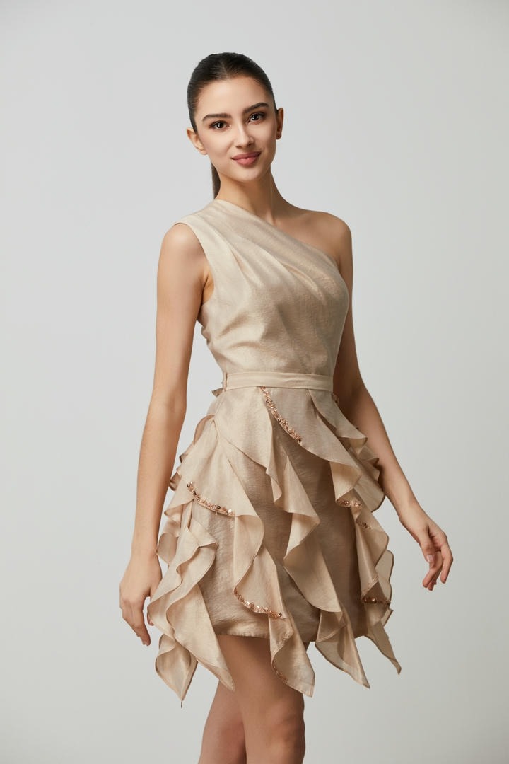 Tiered ruffles Dress