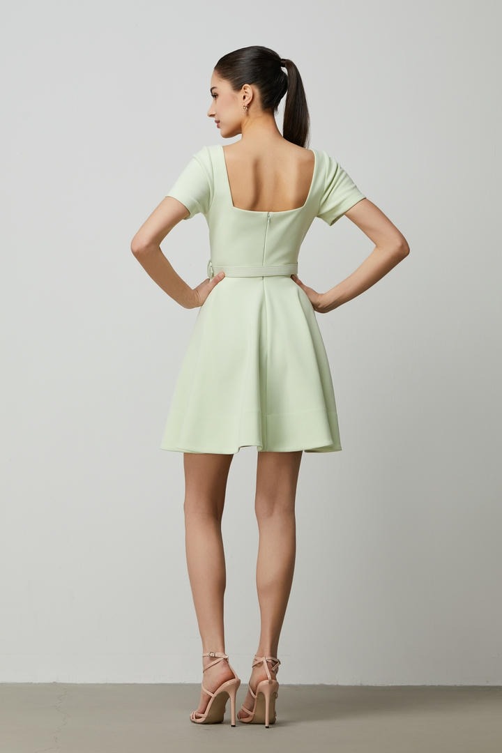 Mint Belted Dress