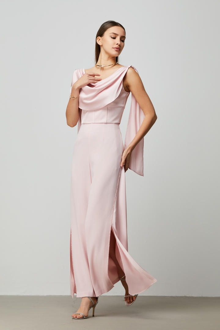 Pink Wide Leg Pants