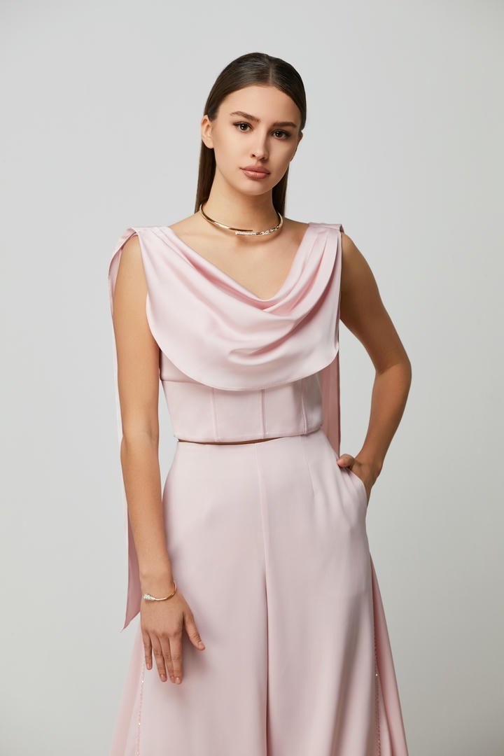 Shawl collar top