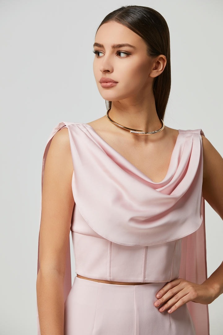 Shawl collar top