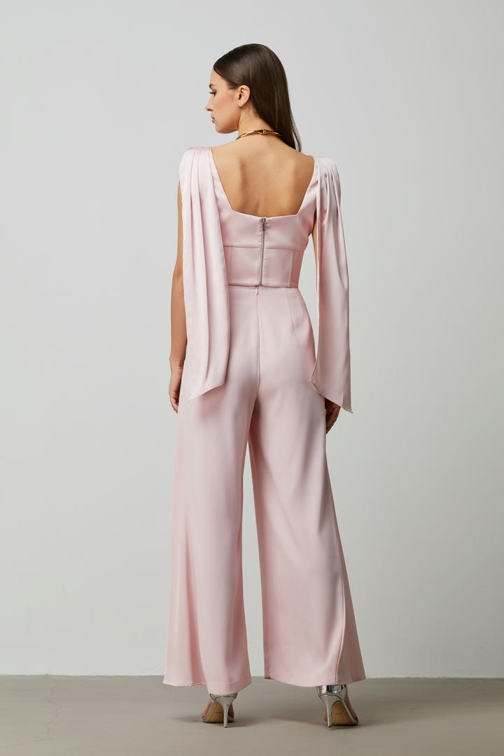 Pink Wide Leg Pants