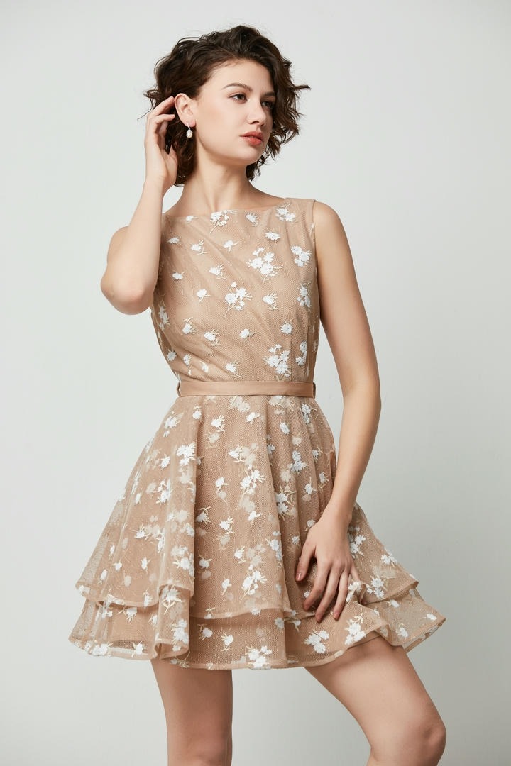 Tiered short dress
