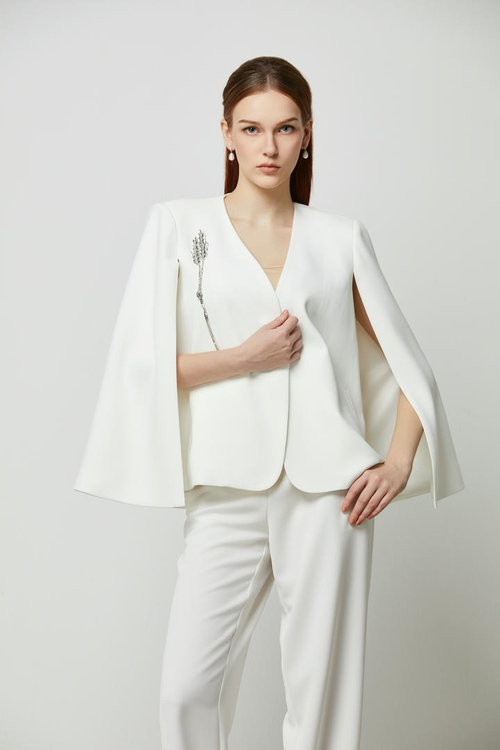 Cape Brooch Jacket