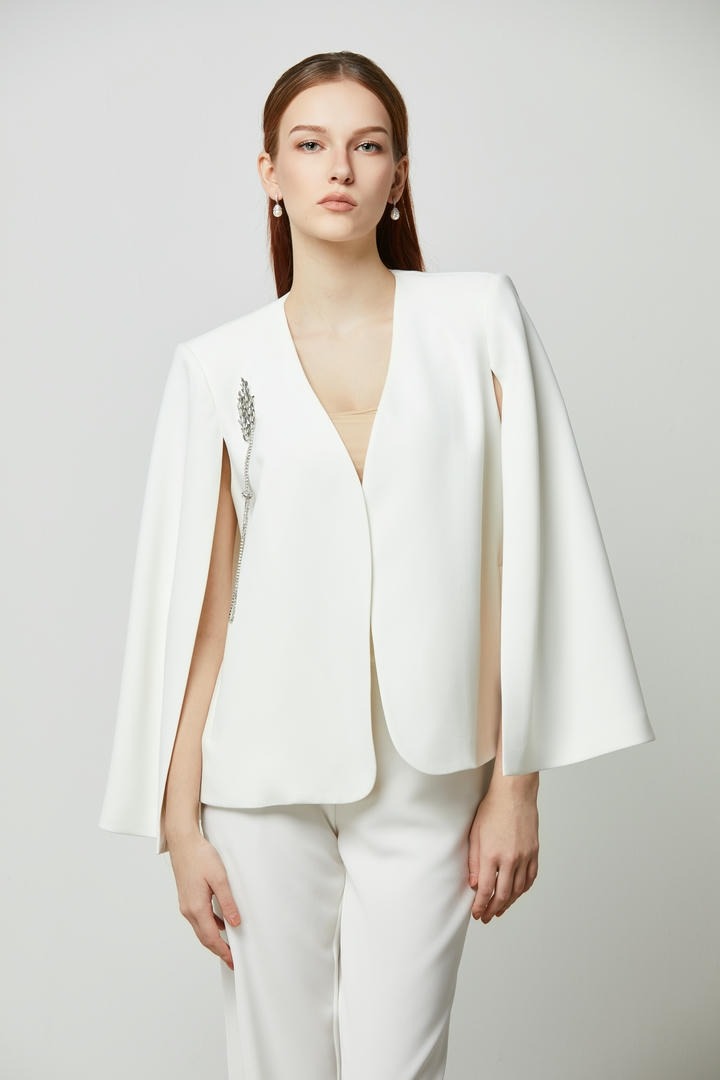 Cape Brooch Jacket