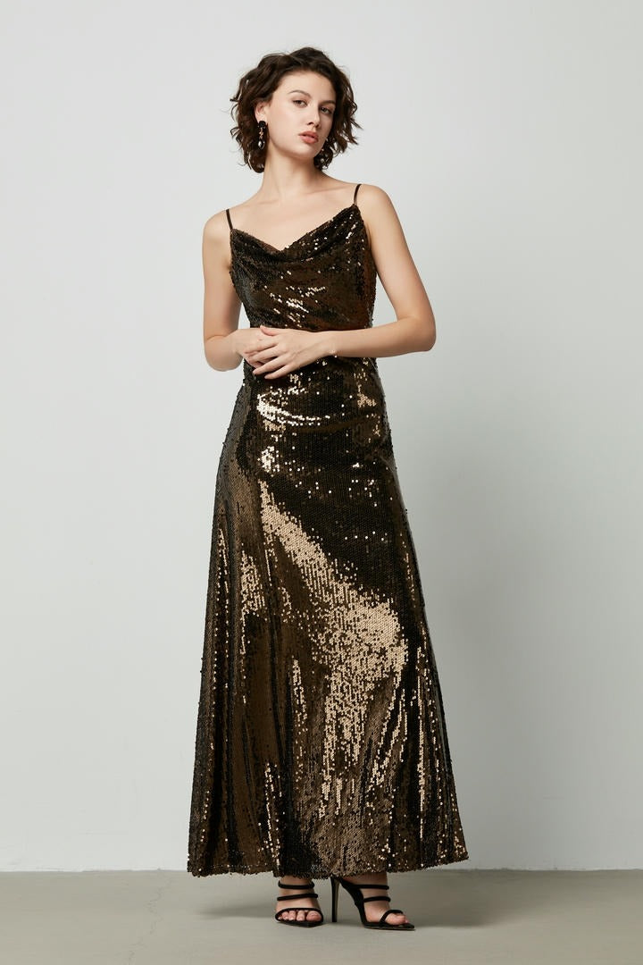 All-Over Sequin Glam Dress