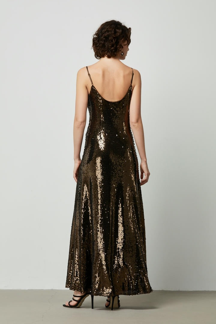 All-Over Sequin Glam Dress