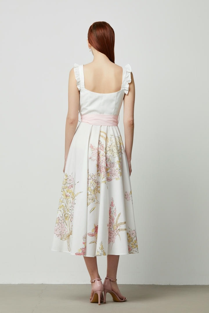 Ruffle straps Dress