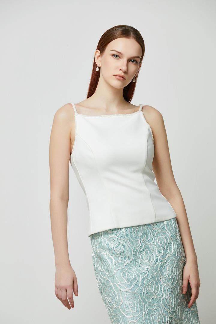 Beads embellishment Top