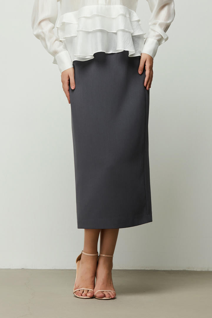 Classic Gray Skirt