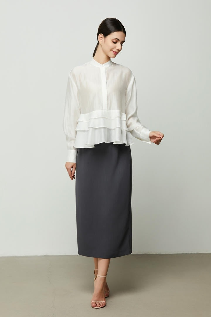 Classic Gray Skirt