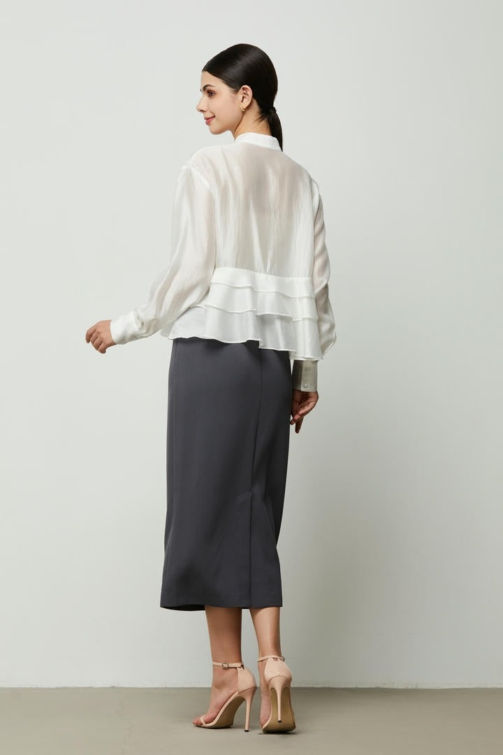 Classic Gray Skirt