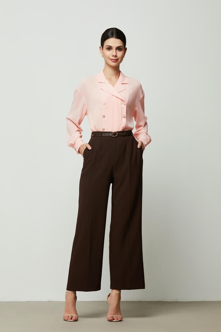 Classic Belted Pants