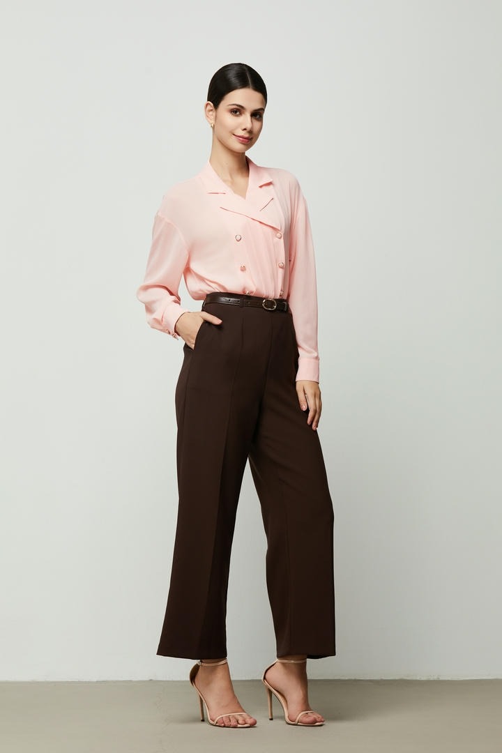 Classic Belted Pants