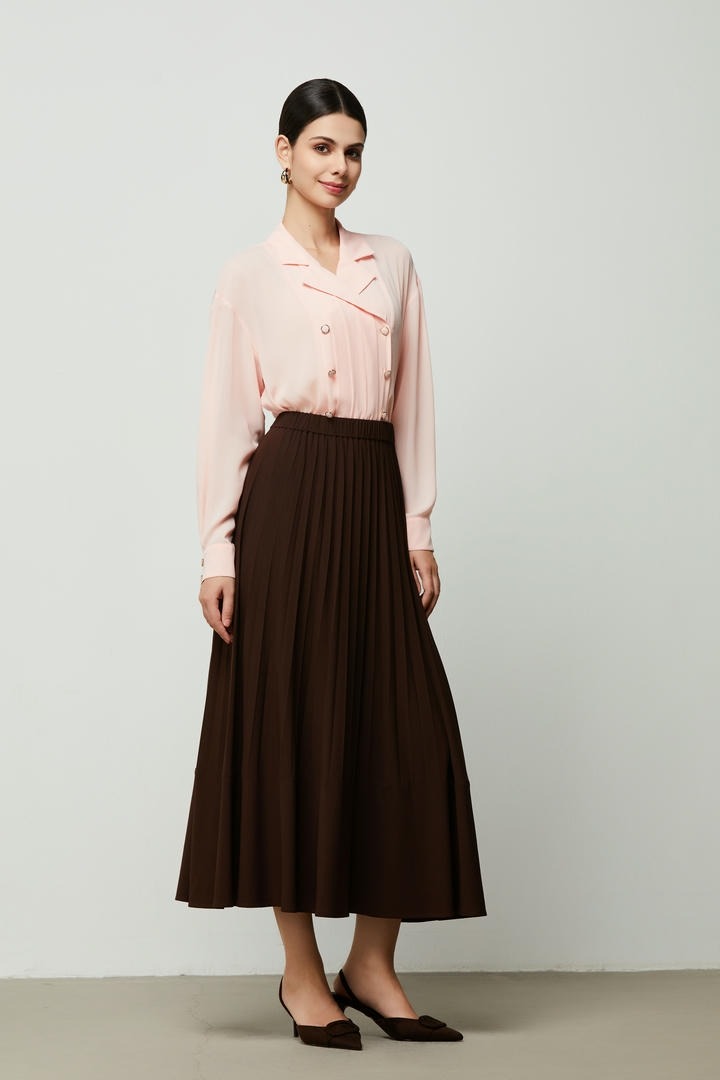 Classic Pleated Skirt