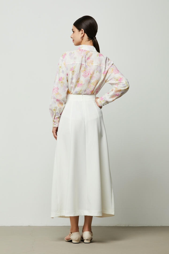 Floral Cotton Linen Shirt