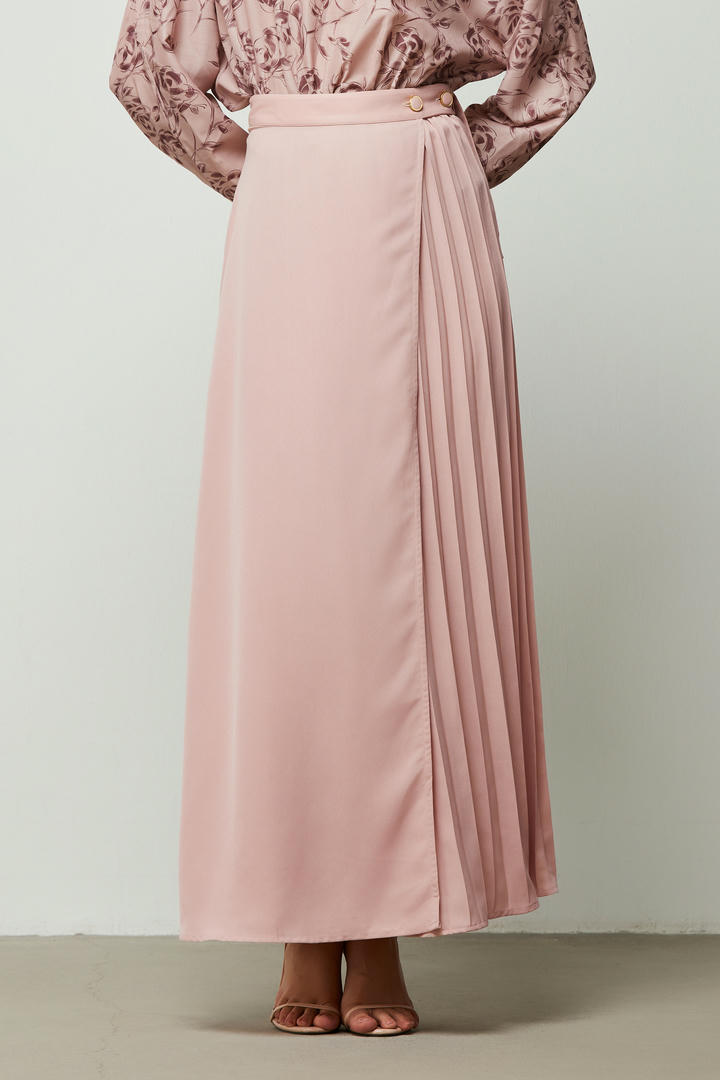 Flared Pink Skirt