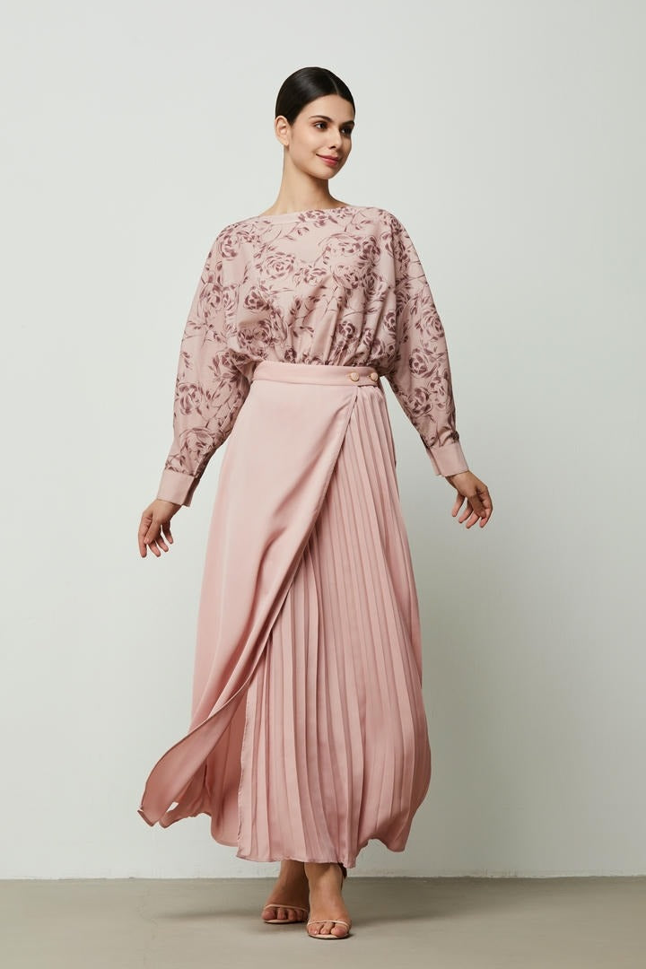 Flared Pink Skirt