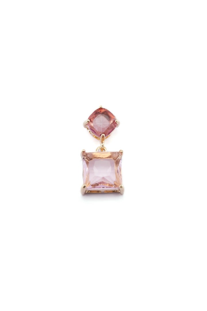 Double Drop mix shapes Earrings