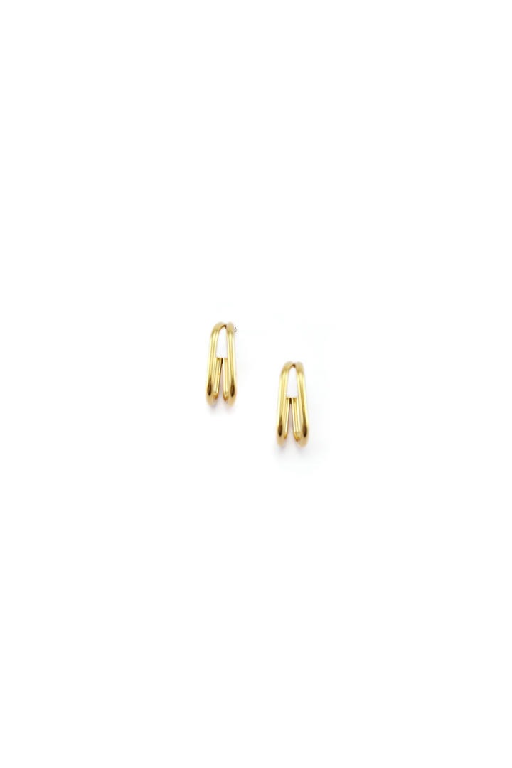 Bold Double Geometric Earrings
