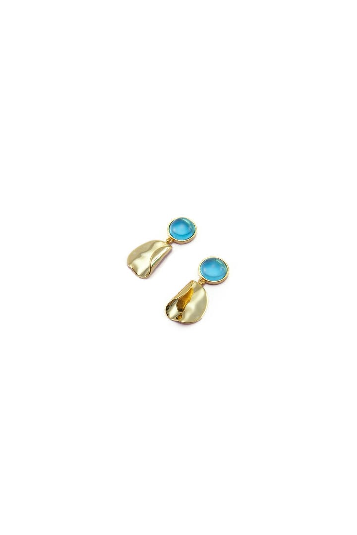 Colored crystal earrings