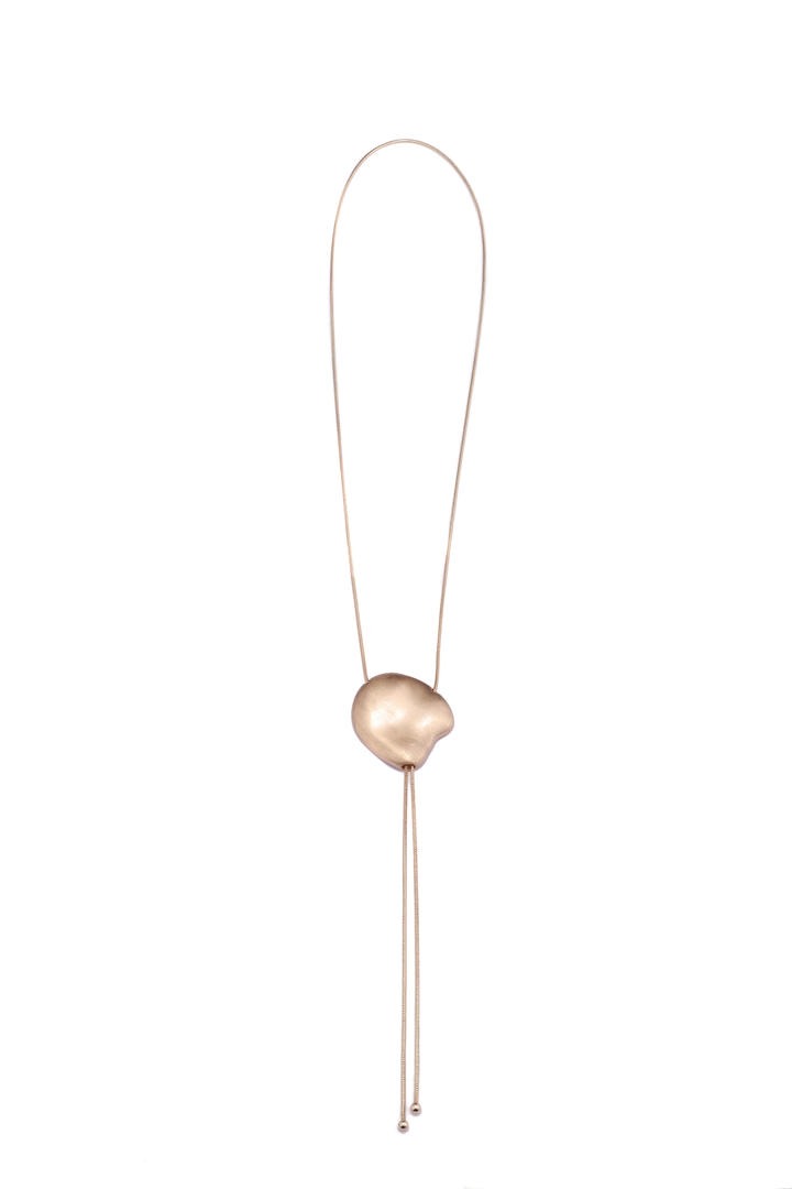 Long Gold Tone Necklace