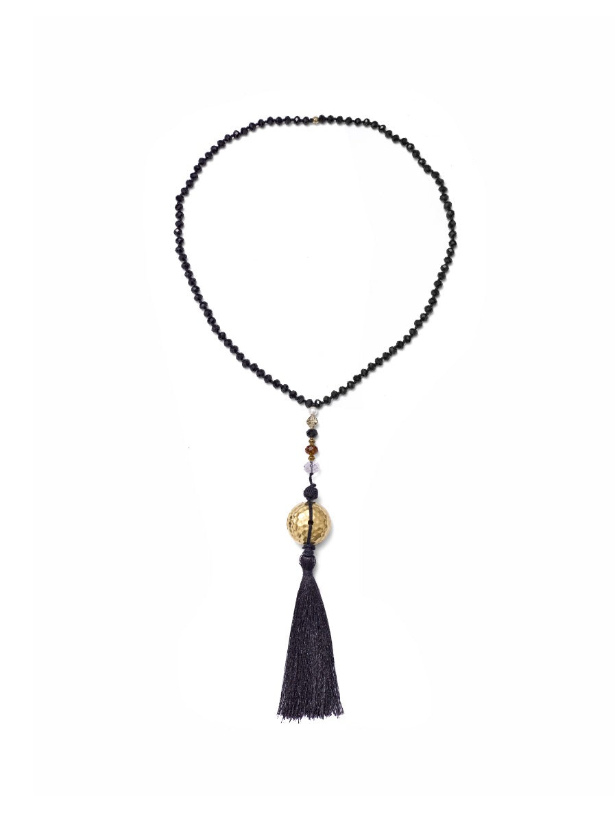 Black Charm Necklace