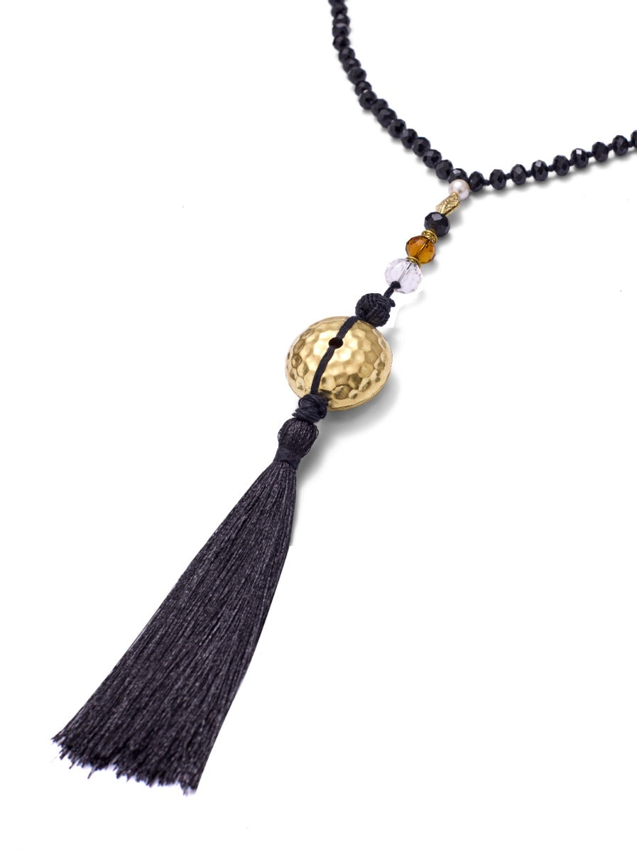 Black Charm Necklace