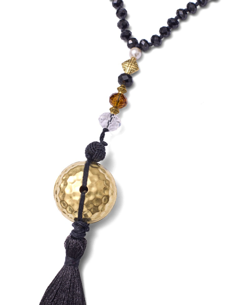 Black Charm Necklace