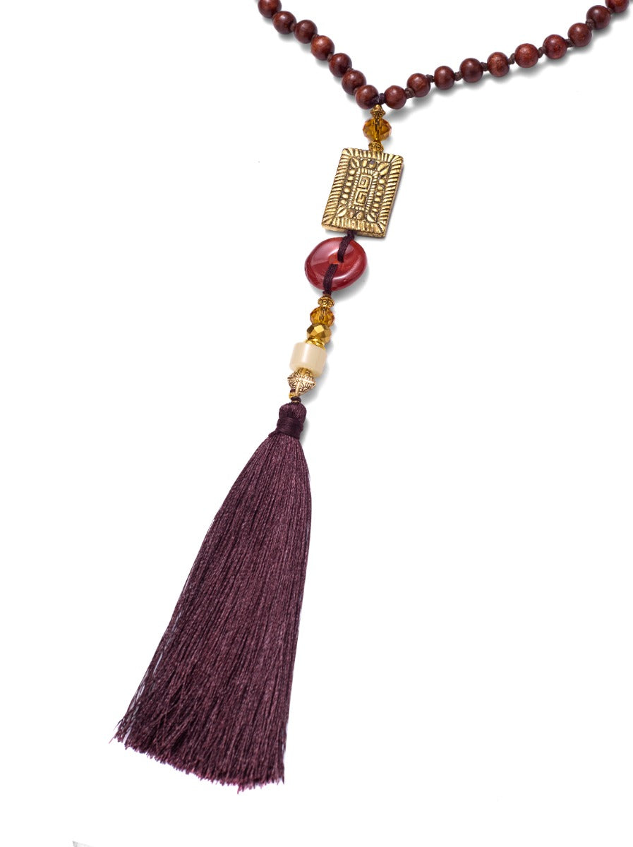 Brown Bead Necklace
