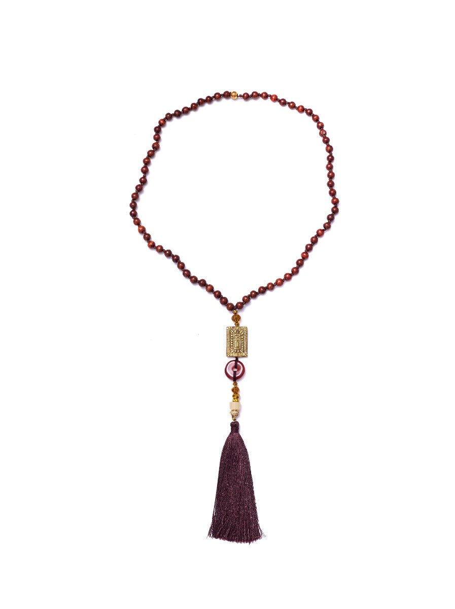 Brown Bead Necklace