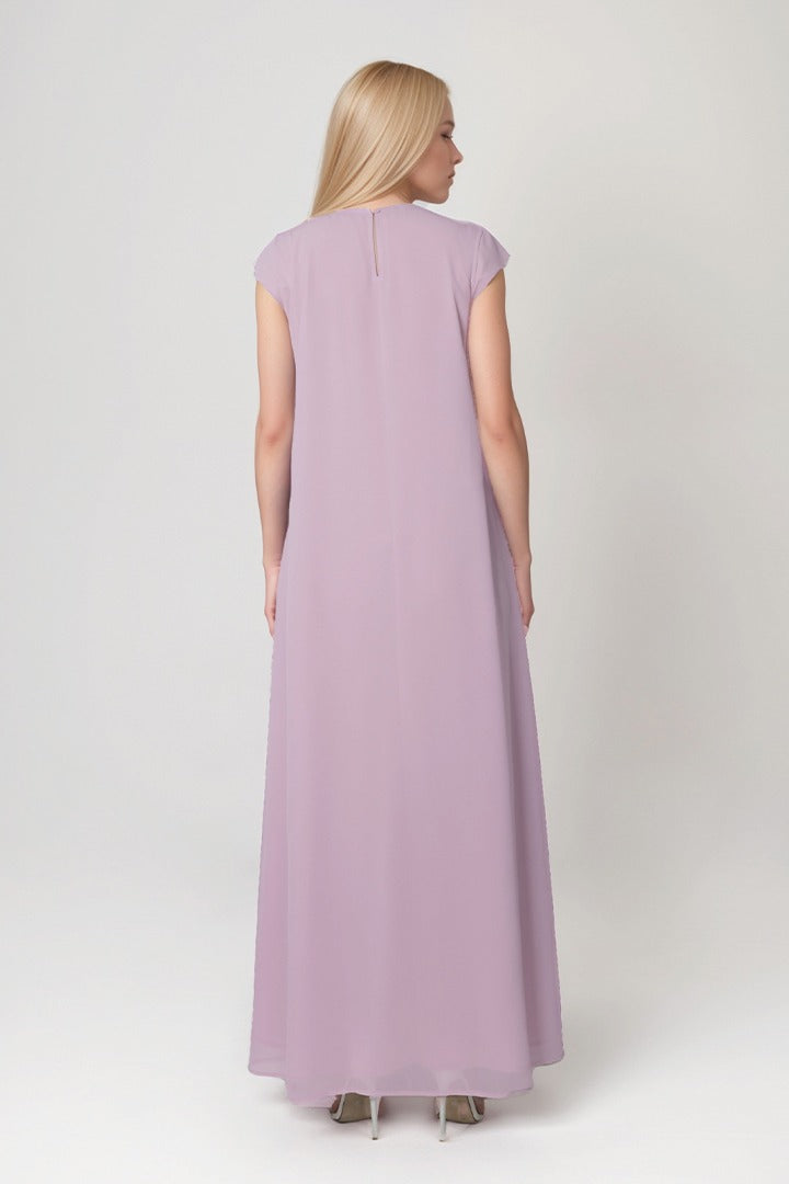 Pleated Full-Length Kaftan