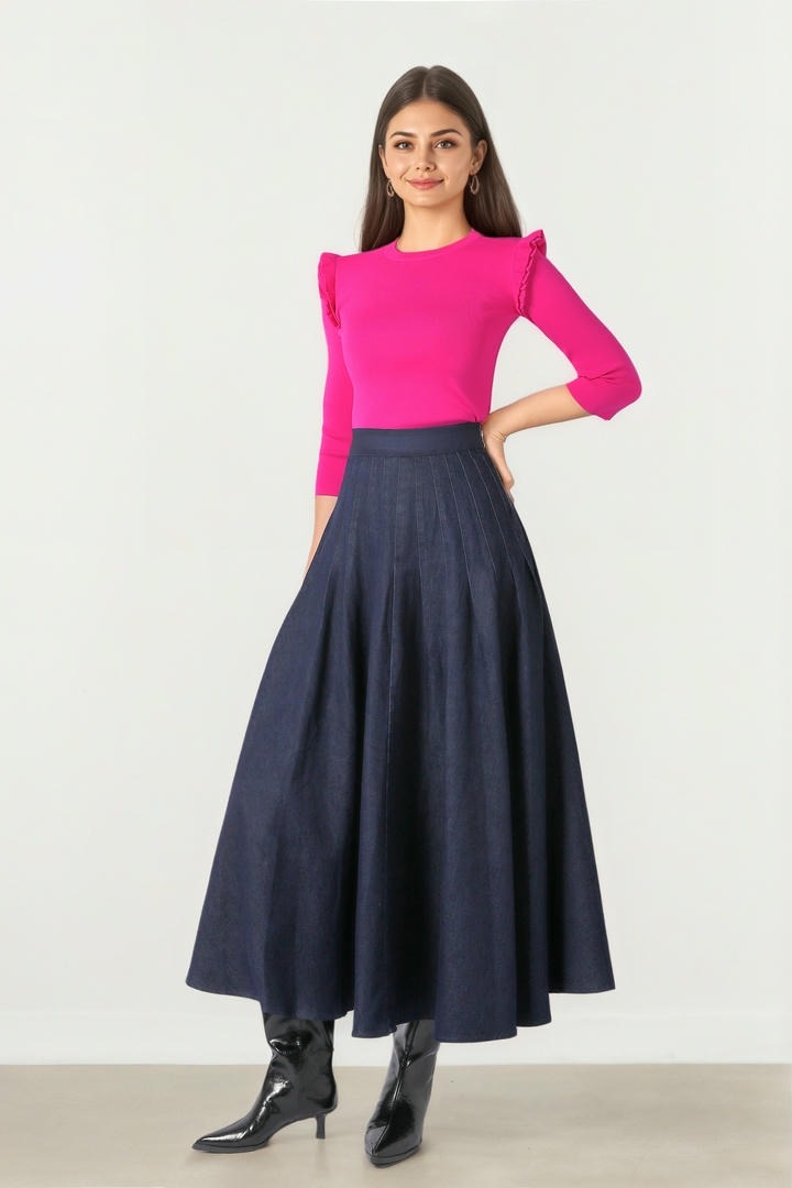 Fuchsia Knit Top