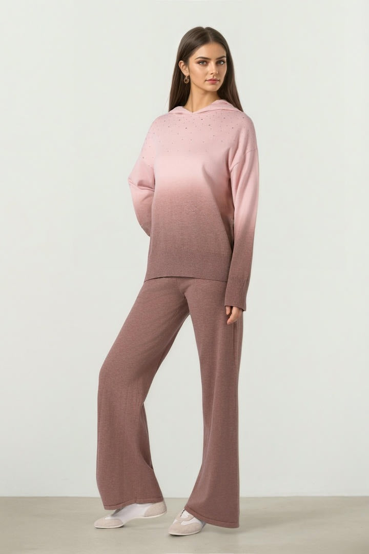 Ombre Knit Pullover