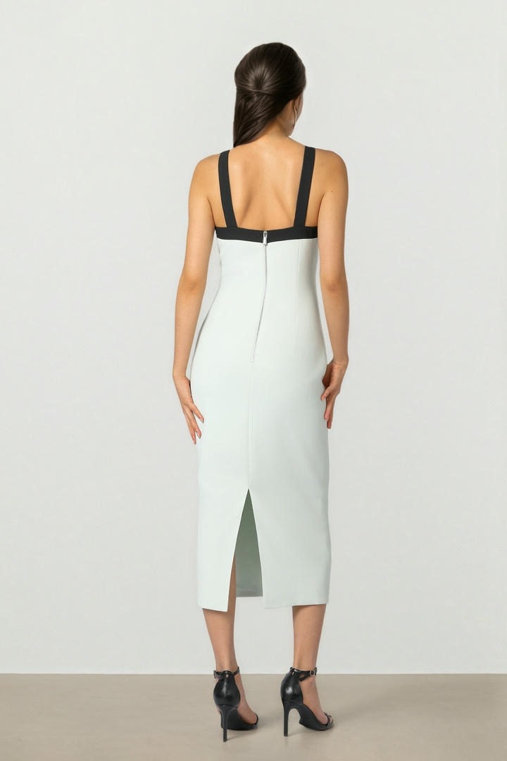 Bow Collar Dress