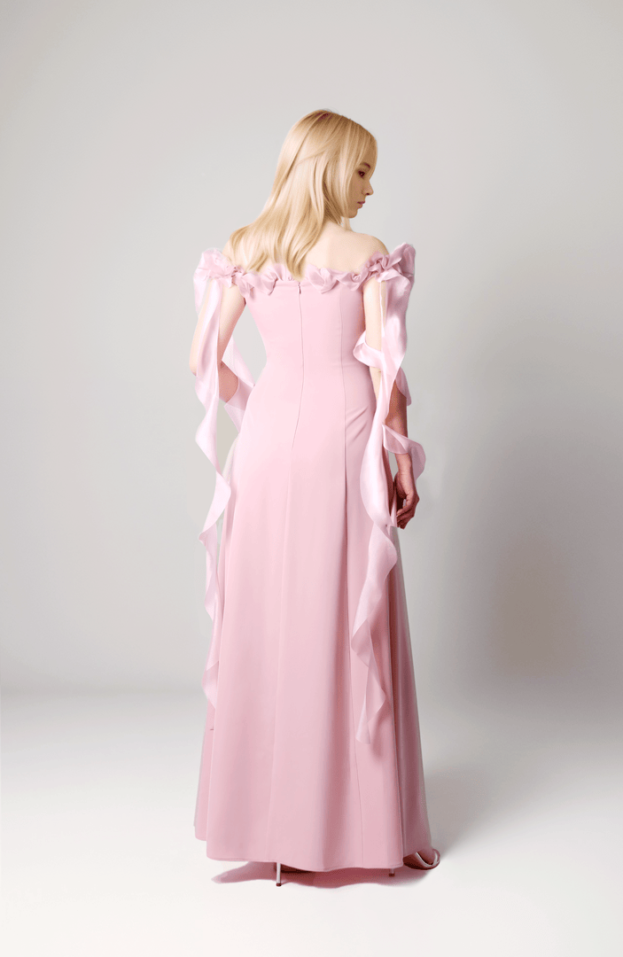 Off-Shoulder Maxi Dress