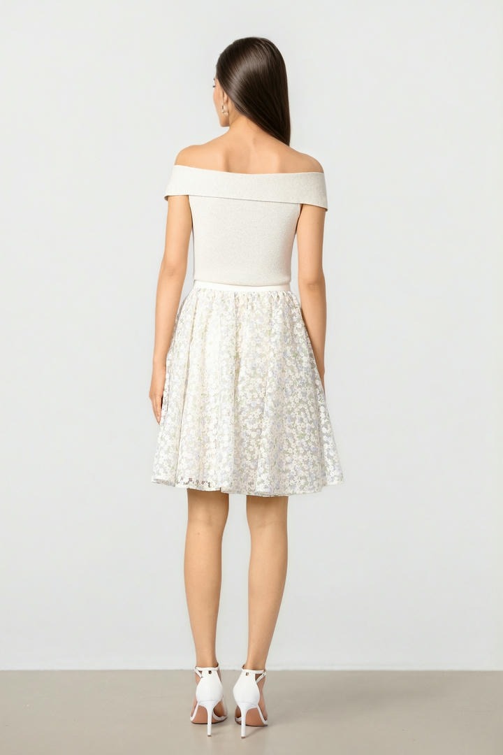 Bow Bardot Pullover