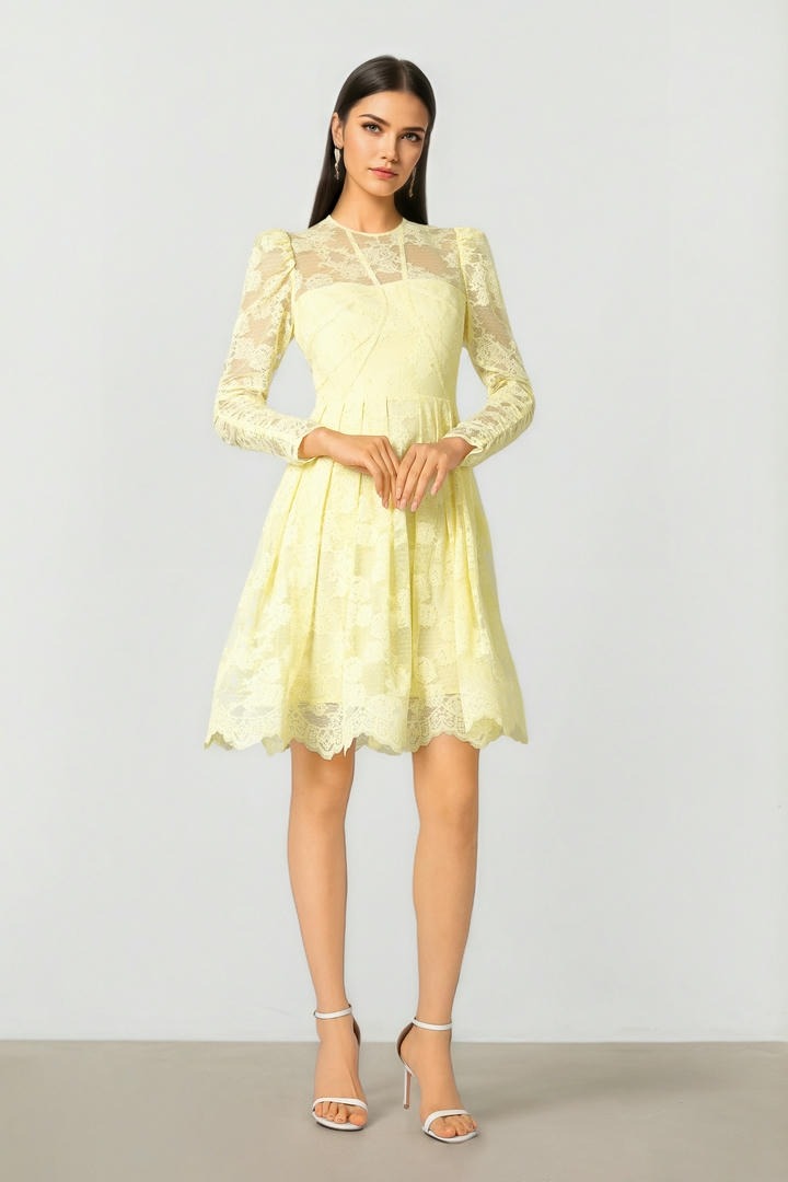 Lace Mini Dress
