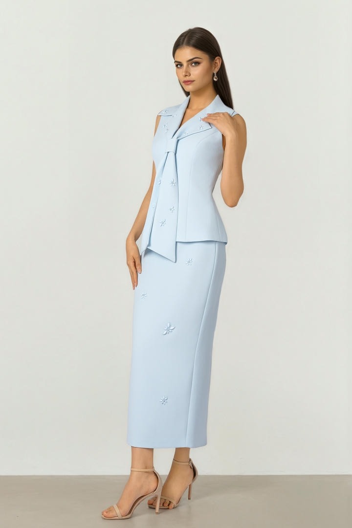 Lapel Tie Top