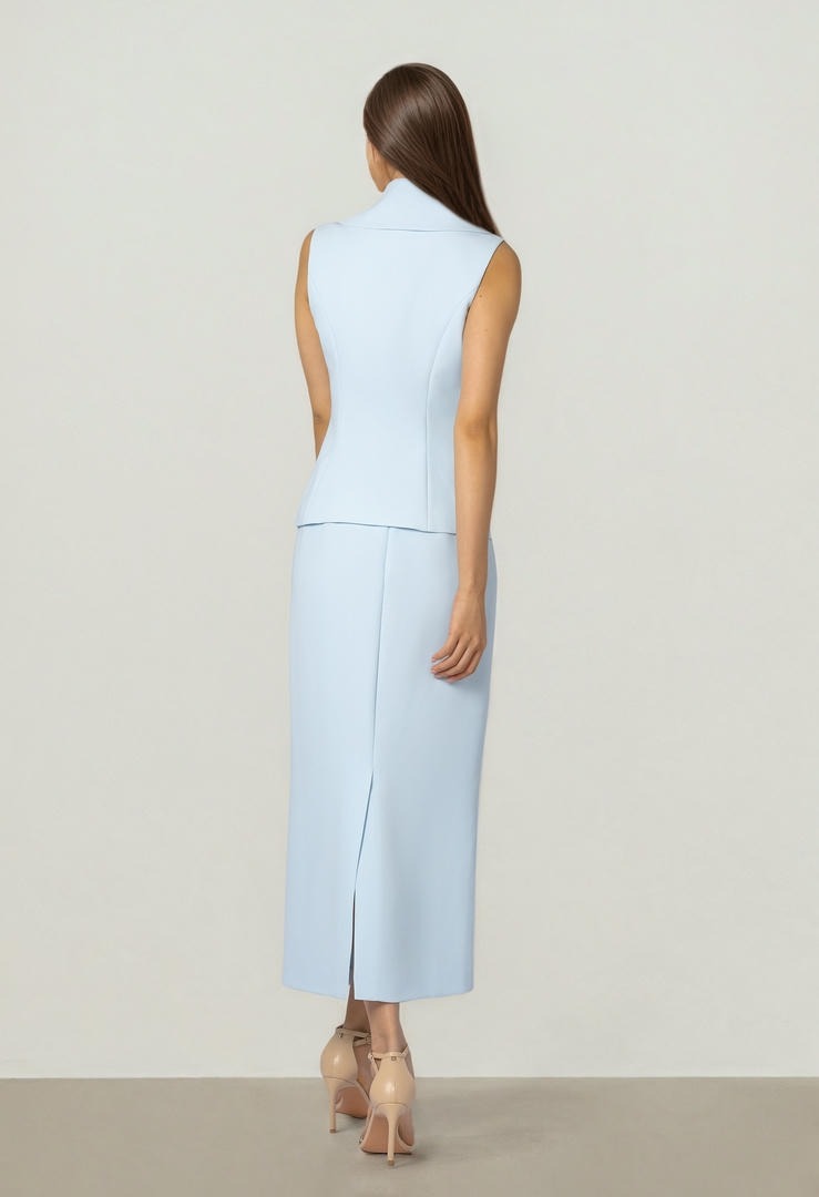 Beaded Pencil Skirt